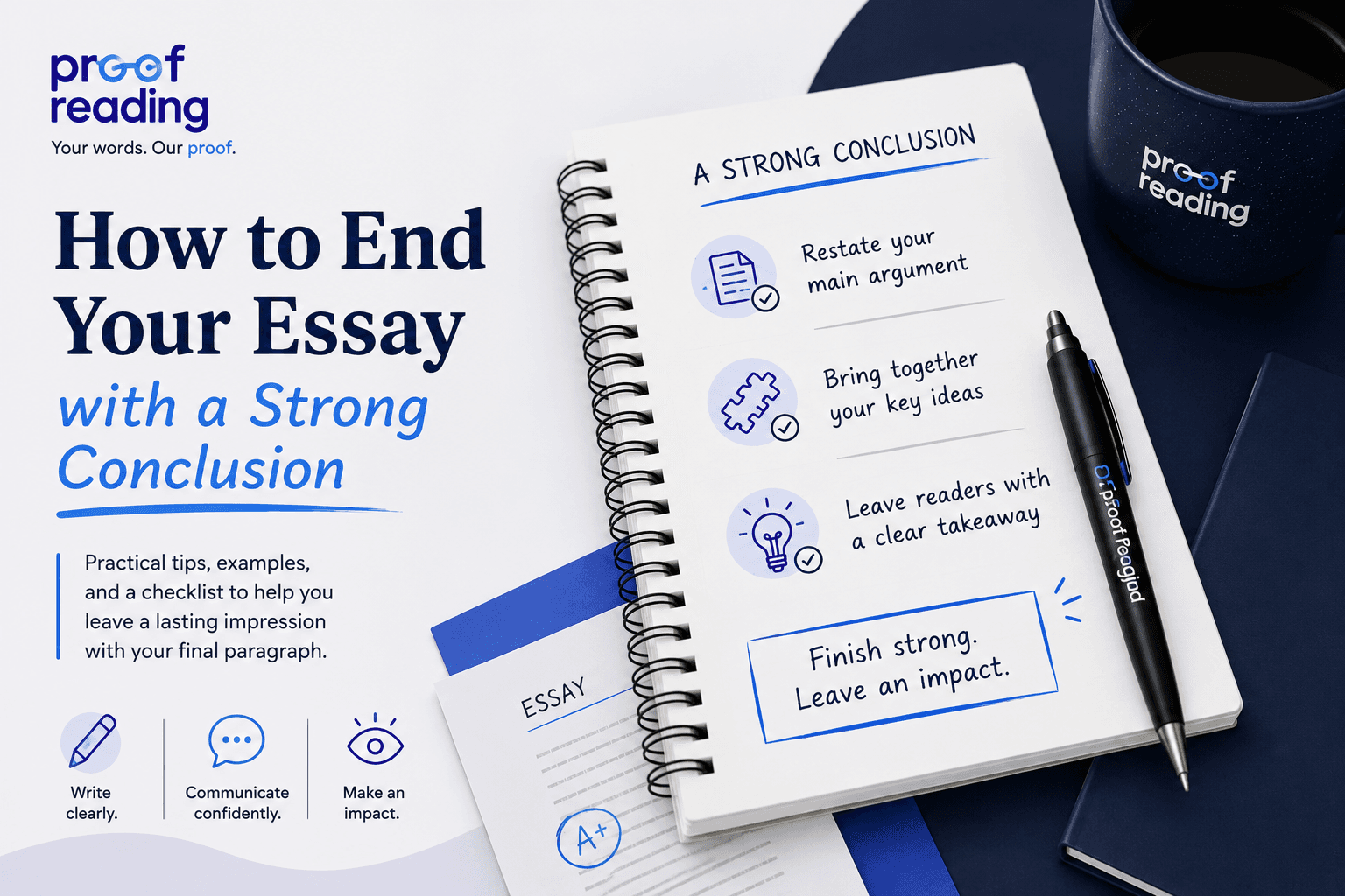 Cover image for resource: How to End Your Essay with a Strong Conclusion