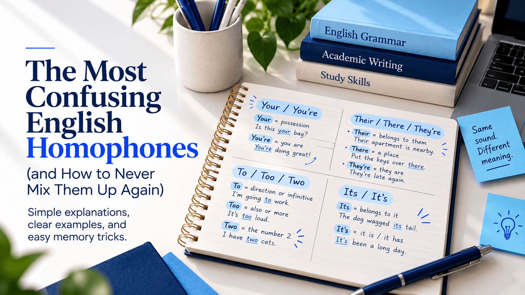 Cover image for resource: The Most Confusing English Homophones (and How to Never Mix Them Up Again)