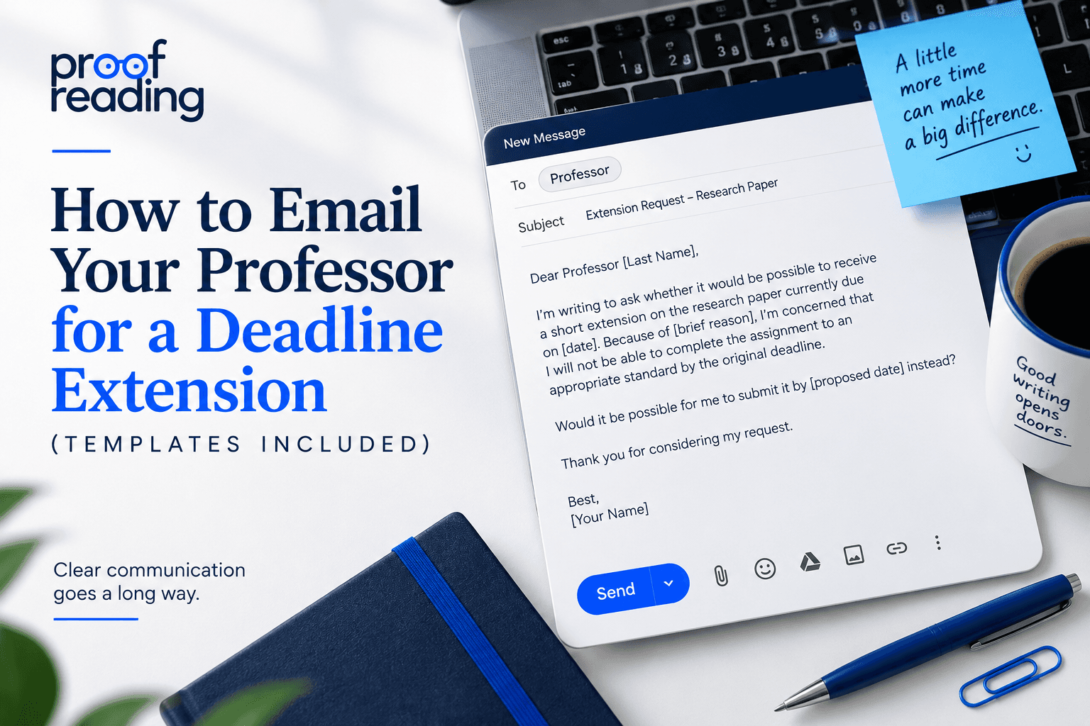 Cover image for resource: How to Email Your Professor for a Deadline Extension (Templates Included)